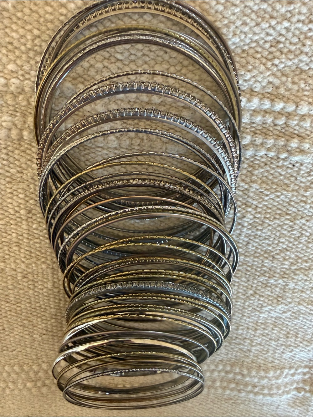 ✨ India Mixed-Metal Bangle Collection ✨ - Picture 5 of 11